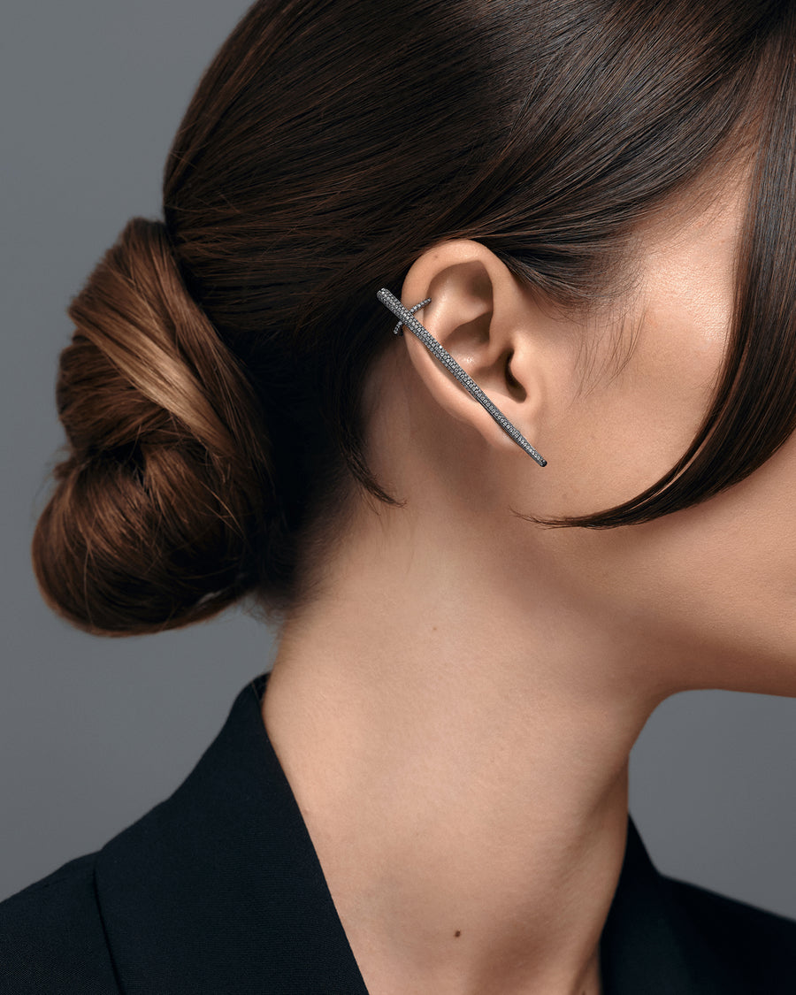 EARRING KIM BLACK DIAMOND (4714359193733)