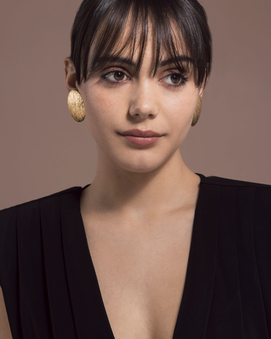 EARRING DAISY GOLD (7768505942176)