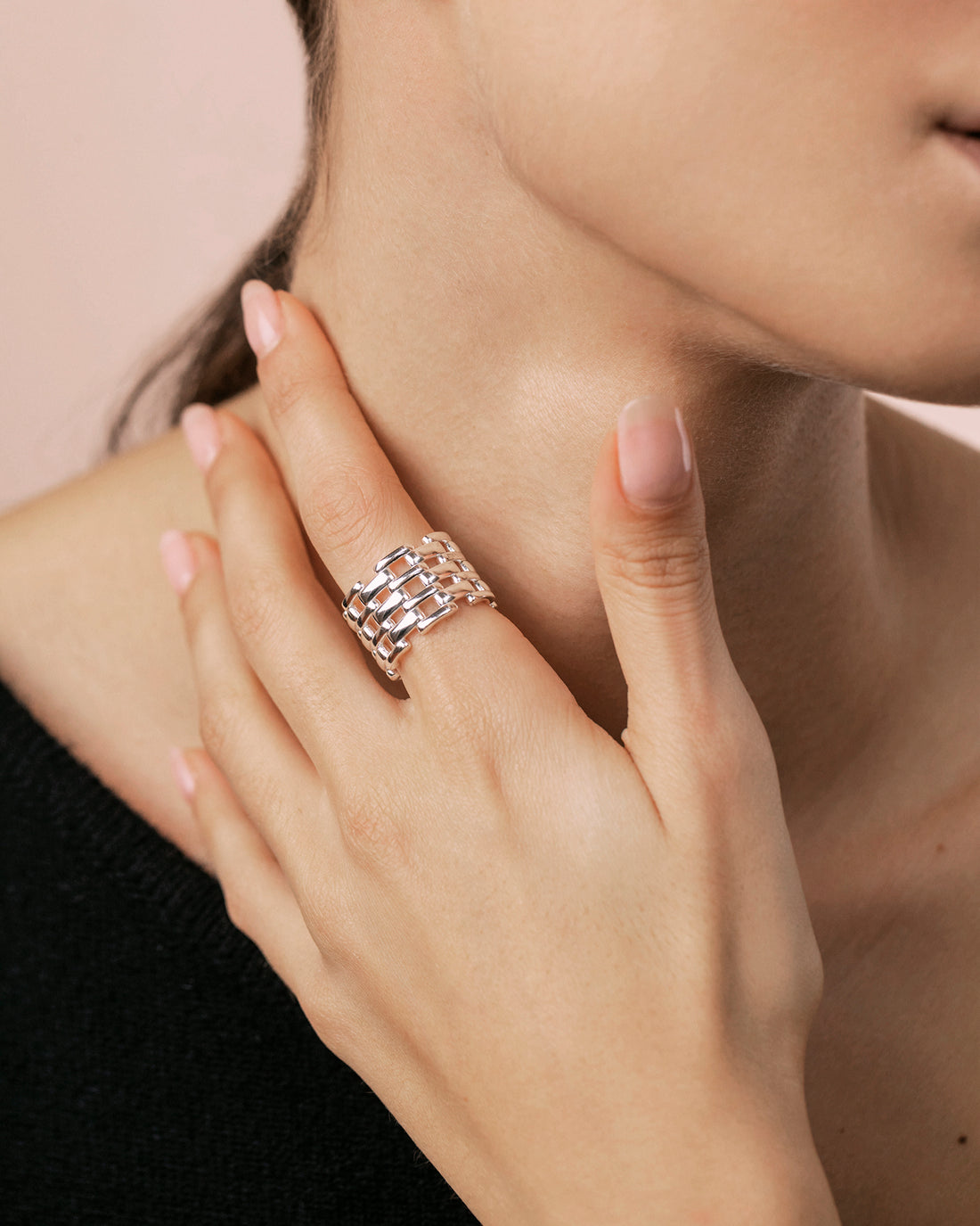 RING DALIA SILVER (7174010241184)