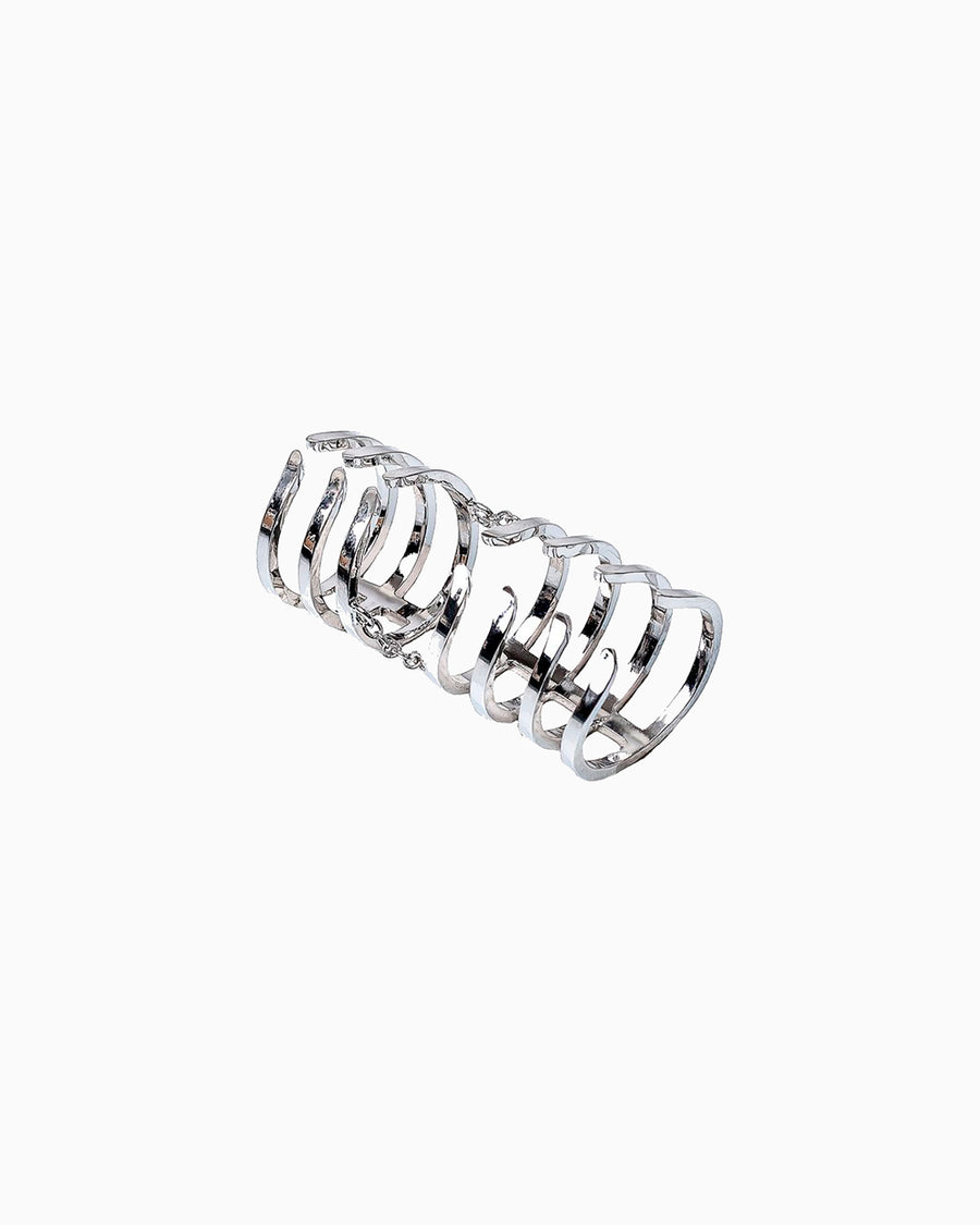 ARMOUR HOOK BASIC RING SILVER (747015962684)